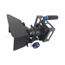 Handheld DSLR Rig Camera Cage Set Follow Focus Matte Box for Canon 5D2 5D3 6D 7D 60D 70D 5D Film Making Photo Studio Accessories