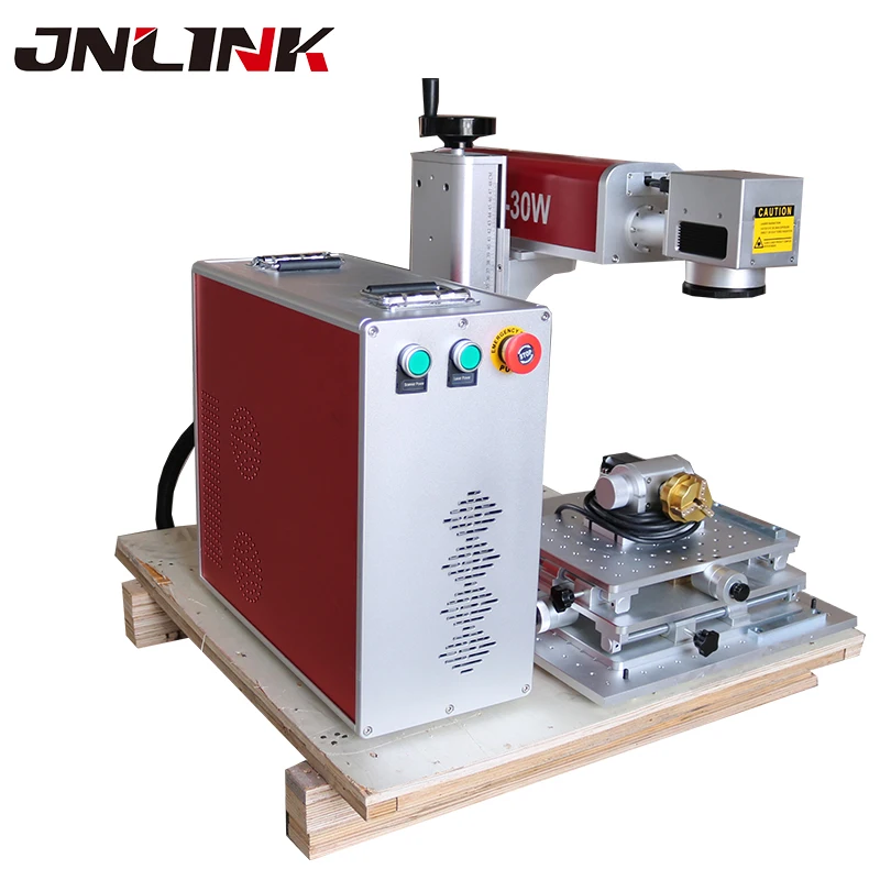 Aluminium Plastic Pigeon Ring/Birds Laser Printing Marking Engraving Machine With Rotary Device