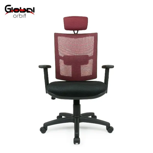 Comfortable Chair with Adjustable Armrest Mesh Back Computer Office Chair