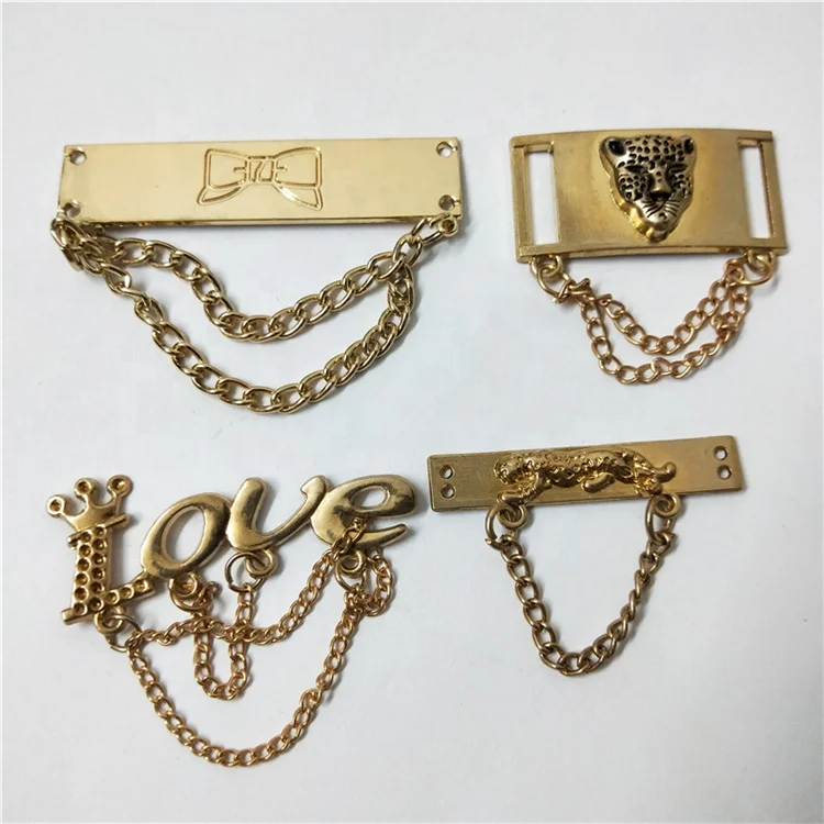 Square diamond triangle metal label Pentagram metal brand jeans logo signage badge trademark