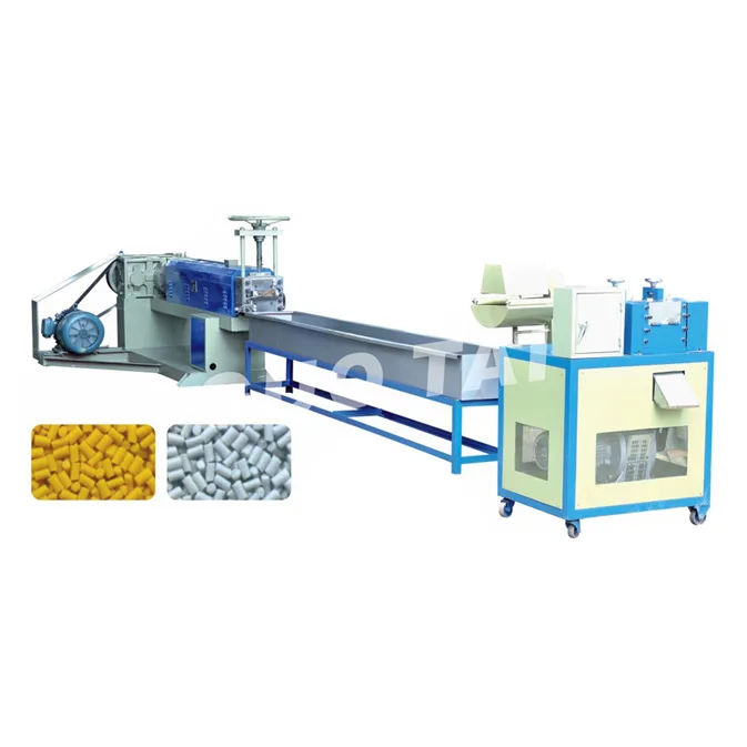Plastic LDPE HDPE Film Recycling Pelletizing Machine
