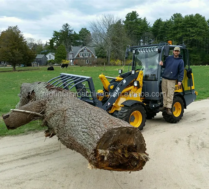 Mini wheel loader compact design TAIAN WL50 wheel loader