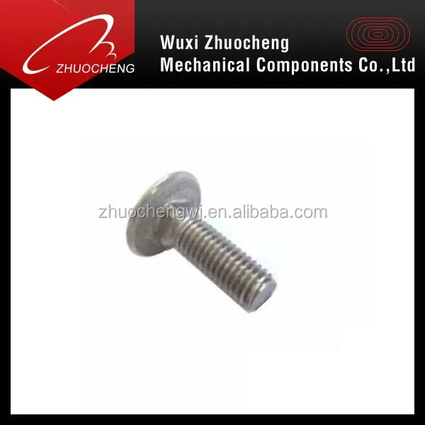 DIN603 Carriage Bolt Zinc Plated Mushroom Head Square Neck Carriage Bolts