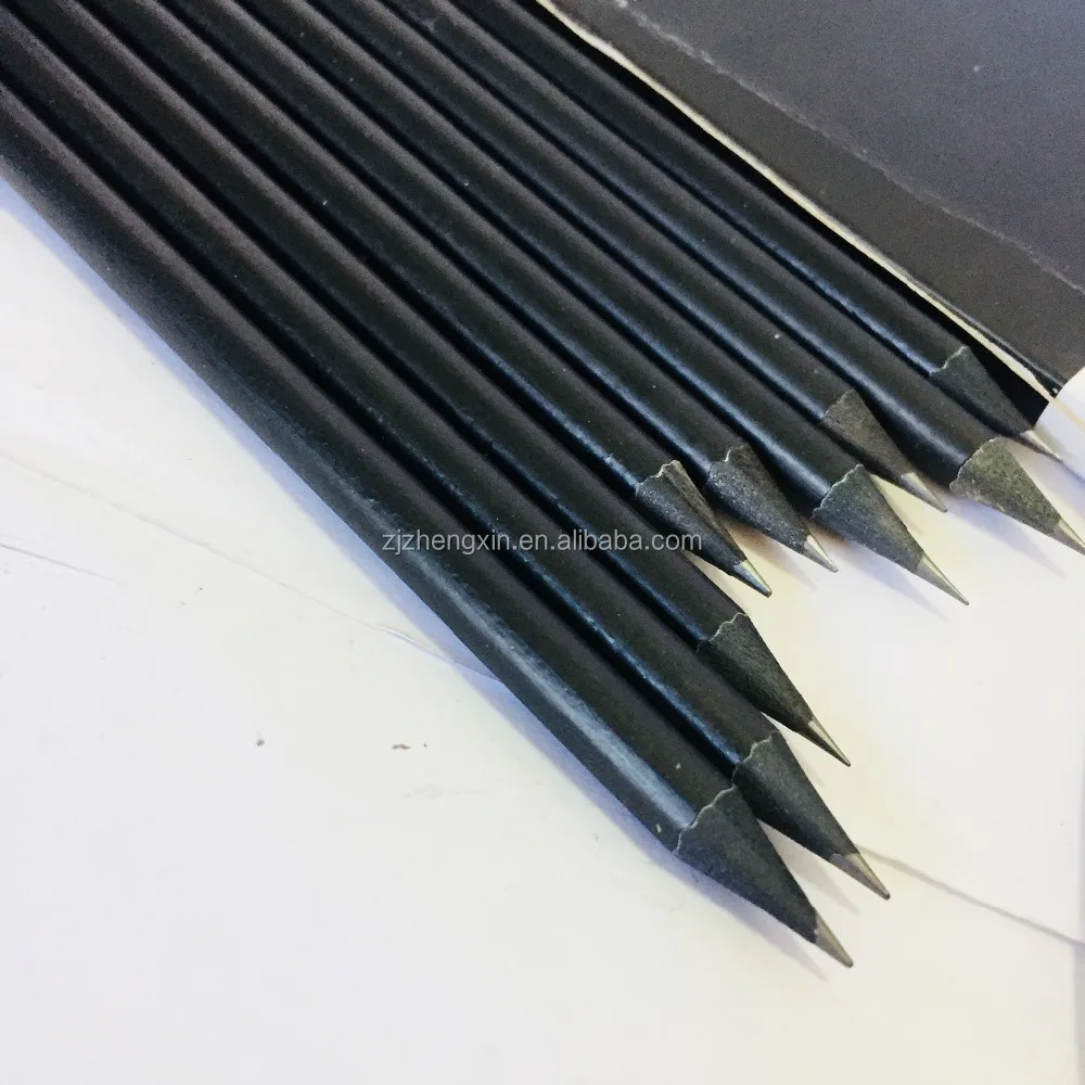 
Black Wooden Pencil with Crystal on Top HB Office & School Pencil,promotional Pencil Black or Natural Wood Color Bulk Packing 