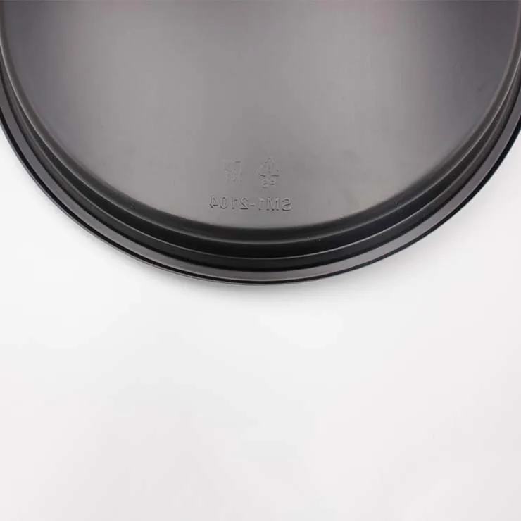 
Cheap price customized size biodegradable disposable round food trays plastic 