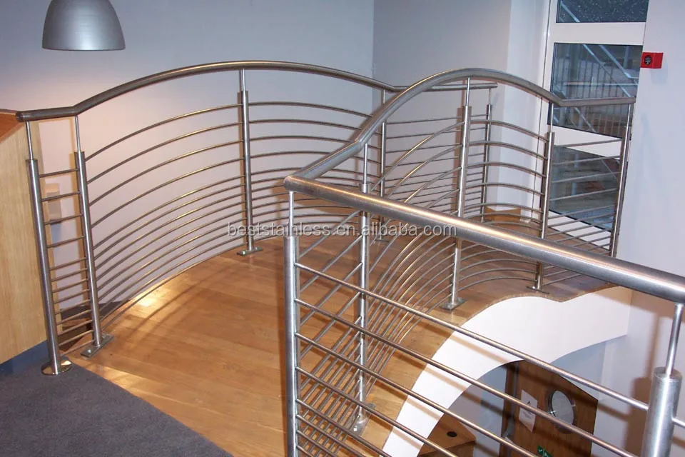 Chinese manufacturing stainless steel handrail and balustrade / grill design for porch