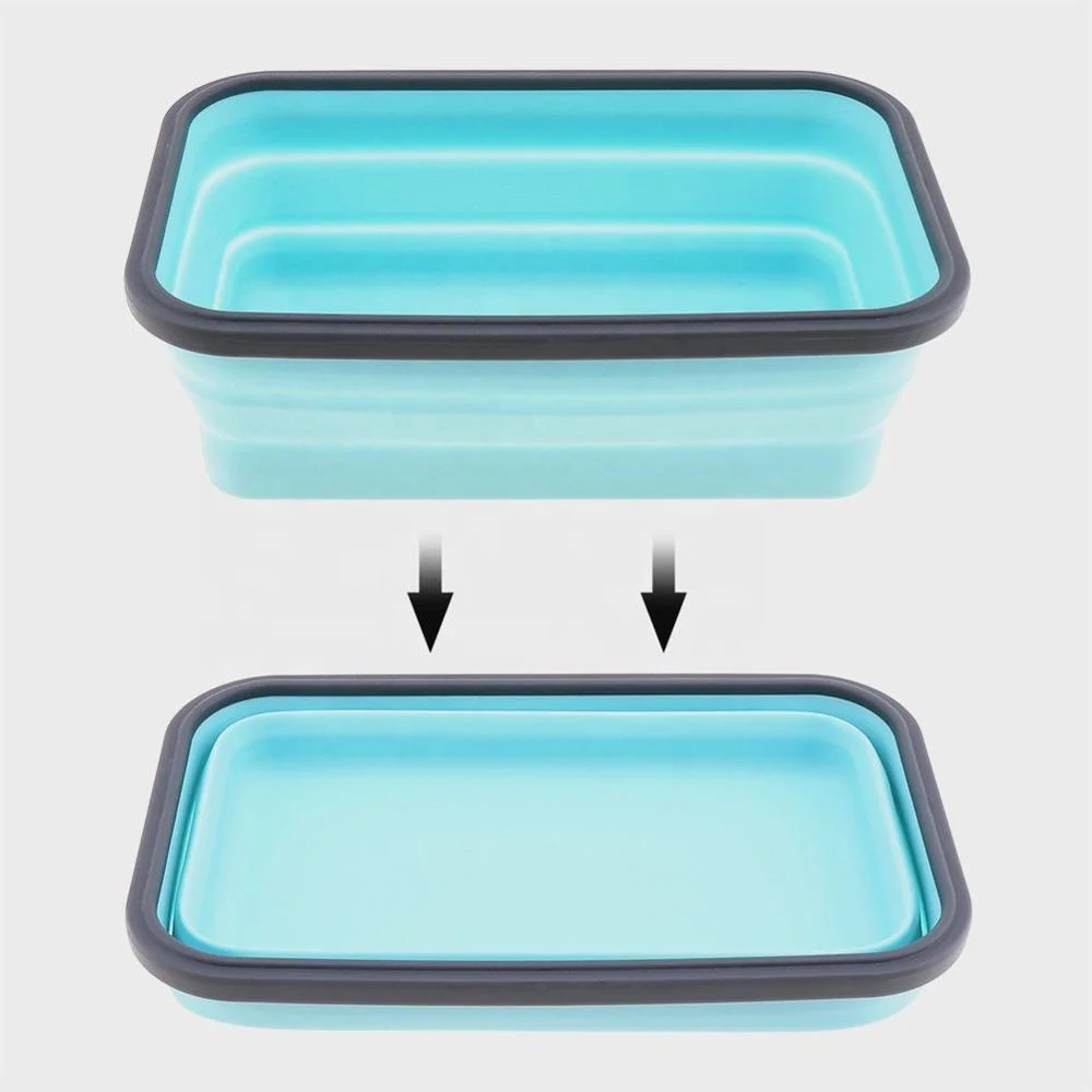 Set of 4 Collapsible Silicone Food Storage Container