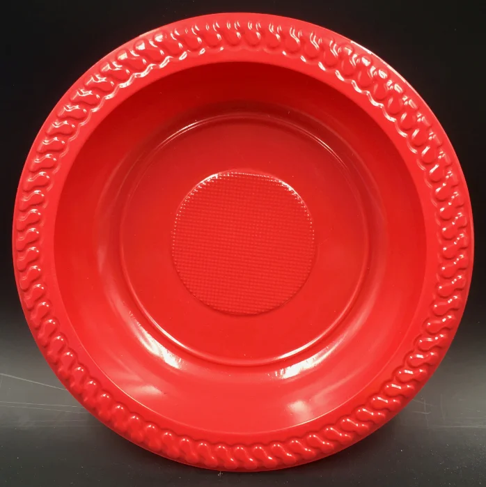 
Disposable plastic dessert round bowl 7inch Australia style 