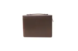 High quality file binder pocket 3 ring zipper portfolio document folders with padfolio pad holder