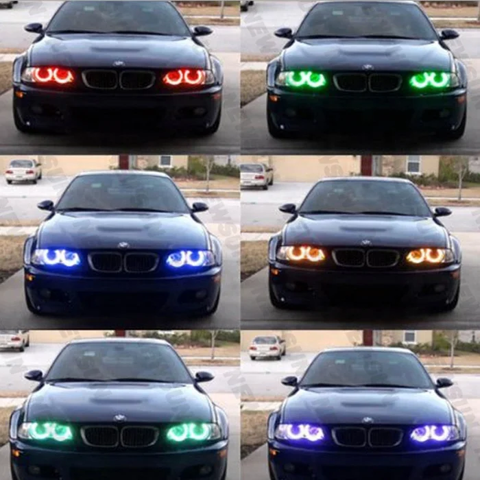 2018 New Product LED RGB WIFI Fog Light 9006 H4 H7 H11 Auto Car Headlights Bulb Lamp For J eep BM W