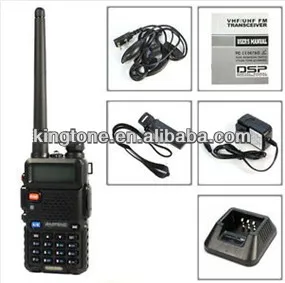 горячие портативный двухдиапазонный увч/укв радио домофон baofeng uv-5r 136-174/400-480mhz