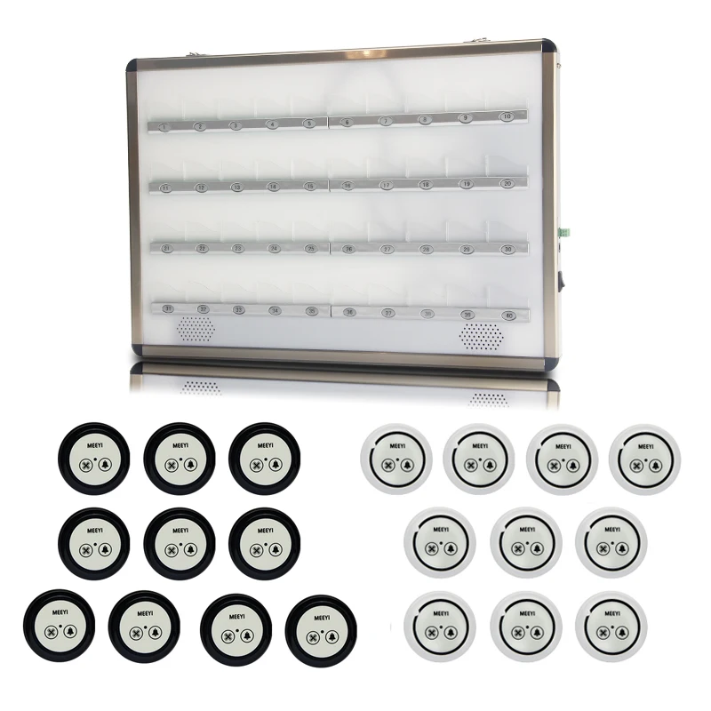 Hospital Wireless Nurse Call Button Nurse Station Display Receiver