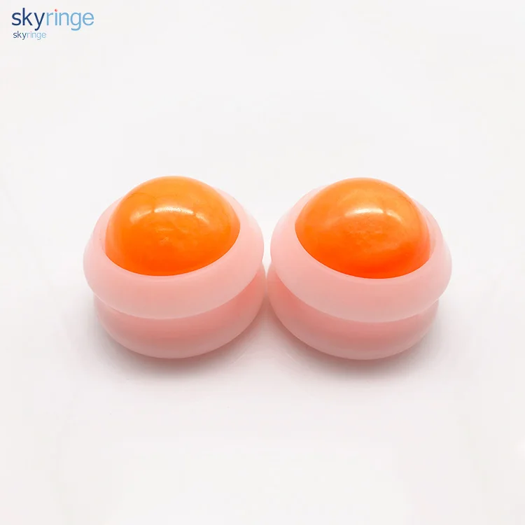 High Quality Resin Handball Back Body Pressure Point Relax Self Massage Roller Essential Oil Massage Ball