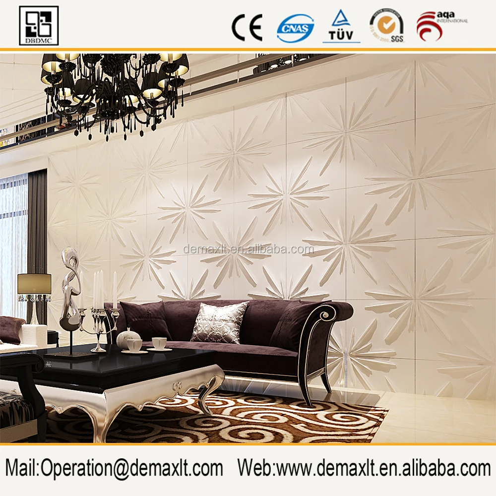 Азиатский высокий класс специализированные магазины отделочные стеновые панели 3d