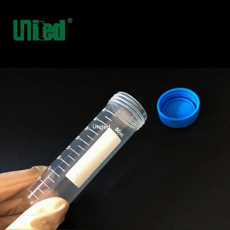 
50ml round bottom with screw cap centrifuge tube 