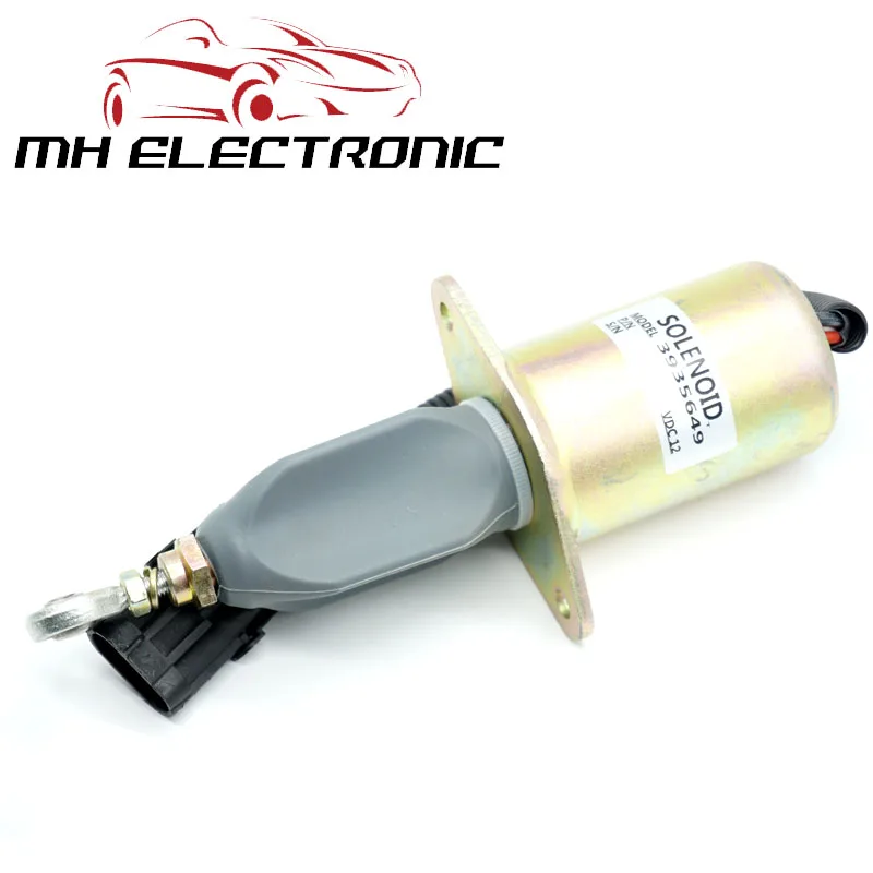  MH Electronic 3935649 топливный запорный электромагнитный клапан 12 В для Cummins 6CT дизельные детали электромагнит останова