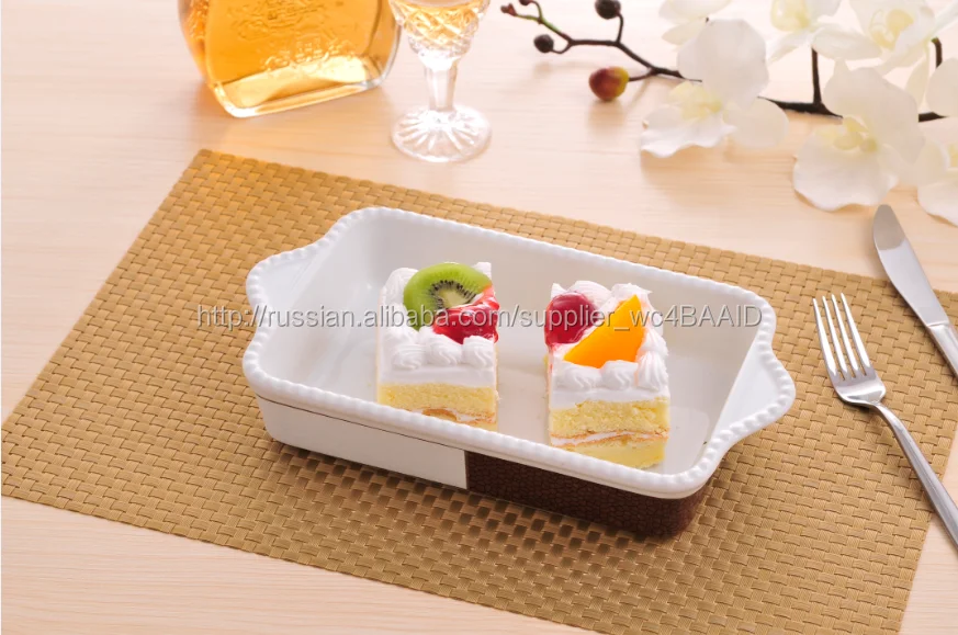 
 Бытовая Прямоугольный Керамические Формы Для Выпечки  