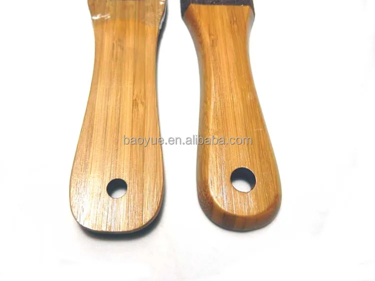 New stylish Bamboo body foot file with sands around