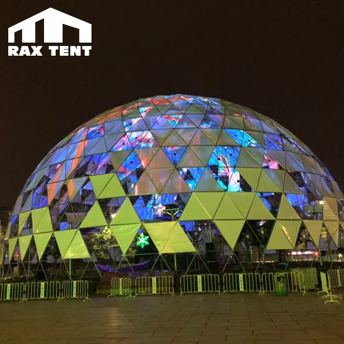 Cheap Price Soundproof Geodesic Event Marquee White Mega Dome Tent
