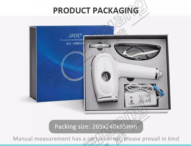 
IPL technology laser home use hair removal device 