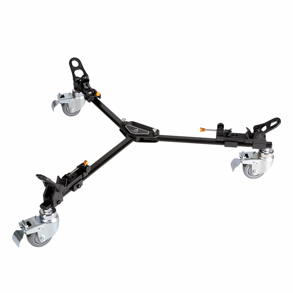E-IMAGE EI-7003C  Portable Lightweight cheap Camera Tripod Dolly With Locking Wheels