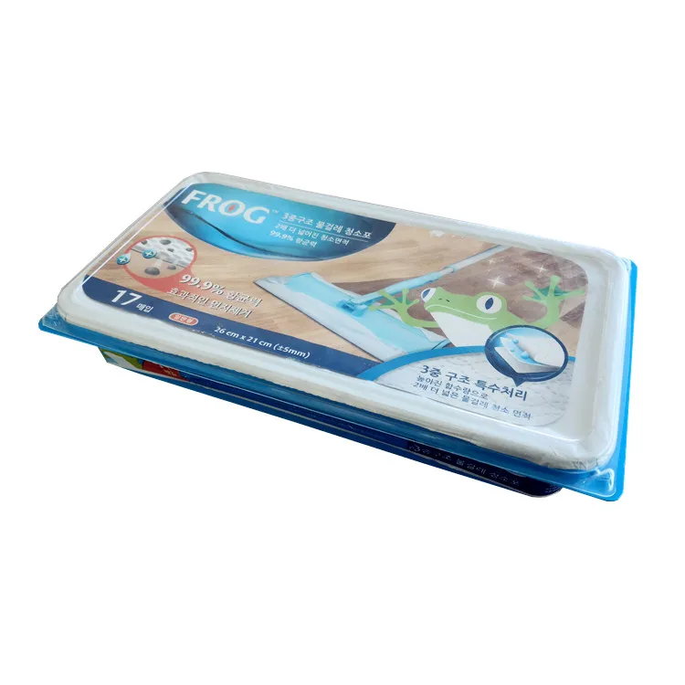 Disposable wet Nonwoven mop pad refills floor cleaning wipe