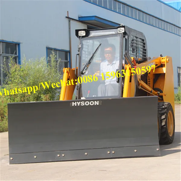 Utility diesel engine Hysoon skid steer loader for sale