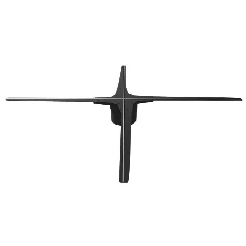 China factory supplier best cheap 3D hologram fan displayer 50*50cm ,1600cdm brightness holographic wifi APP Cloud management