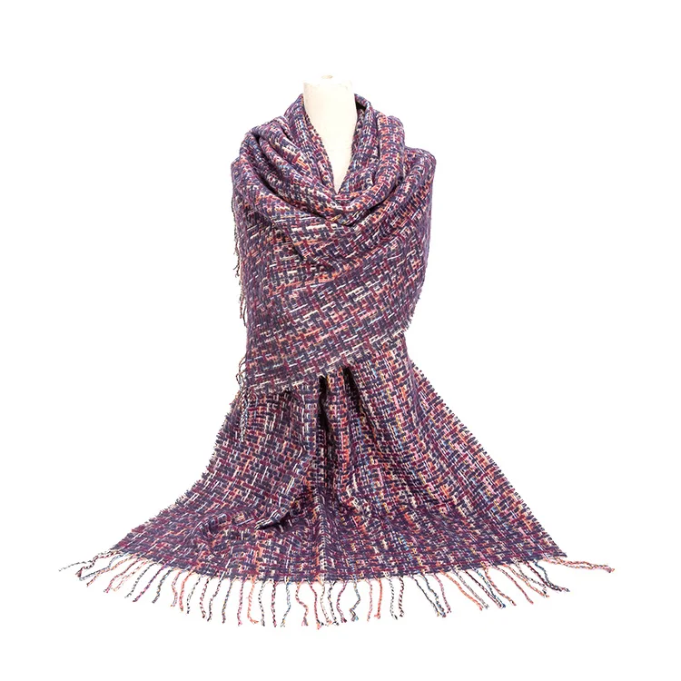Европа и Америка Лидер продаж Новый Дизайн Модный зимний шарф дамы шарф аксессуары