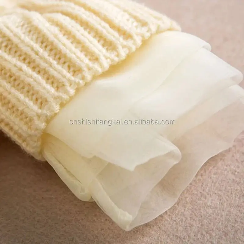 
thick warm girl dress Christmas wedding party dress knitted chiffon winter kids girls clothes children clothing girl dress 