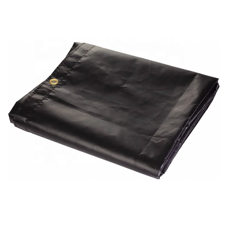 Hight Quality Waterproof Vinyl Coated Polyester Truck Tarpaulins Fabric PVC Coated Dump Truck  Mesh Tarp For Truck