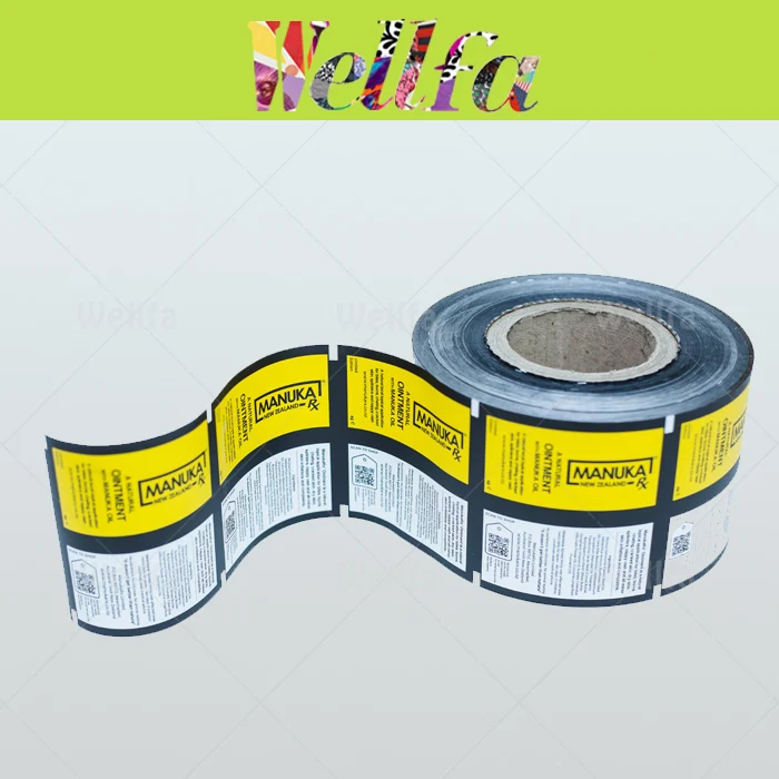 Food grade soft plastic packaging laminating lidding film pet pe