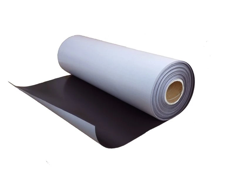 A4 flexible rubber self adhesive magnetic magnet sheet