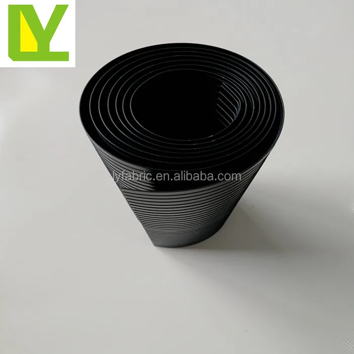 Hot Selling 19cm*2.55m hard PVC strip screen garden fence /hart sichtschutzstreifen sichtschutz zaun garten RAL7016