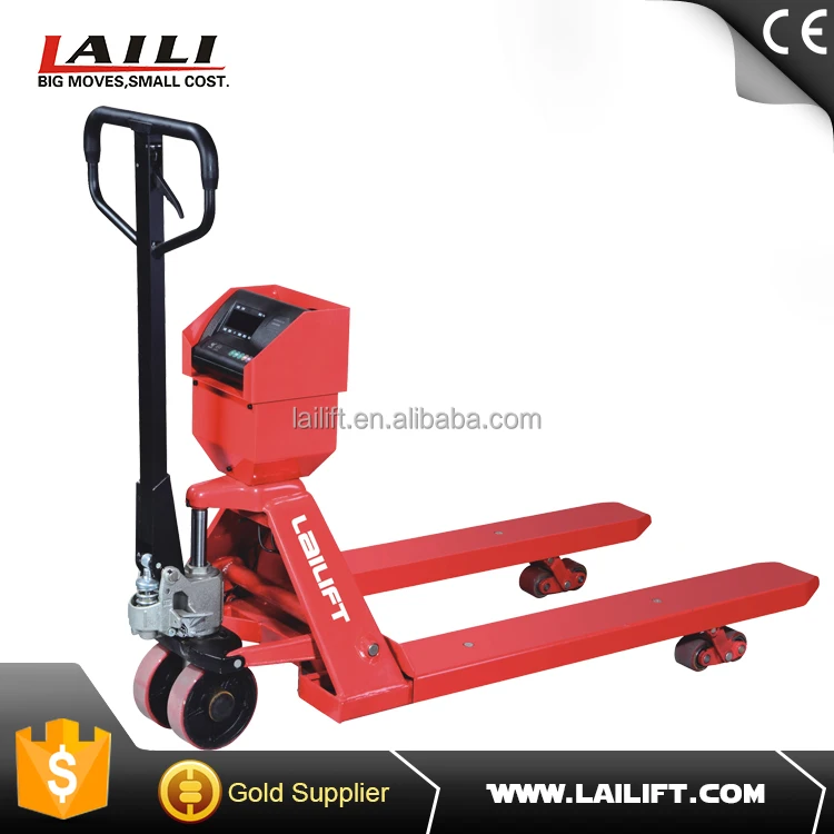 2 Ton Hydraulic Pump Hand Pallet Truck with Weight Scale