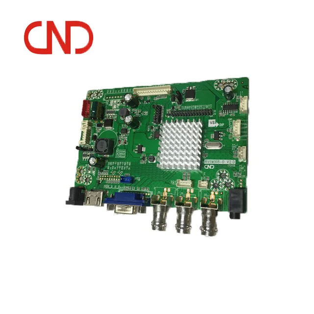 TFT ЖК-монитор дисплей AV AD контрольная плата с HDM-I VGA RCA