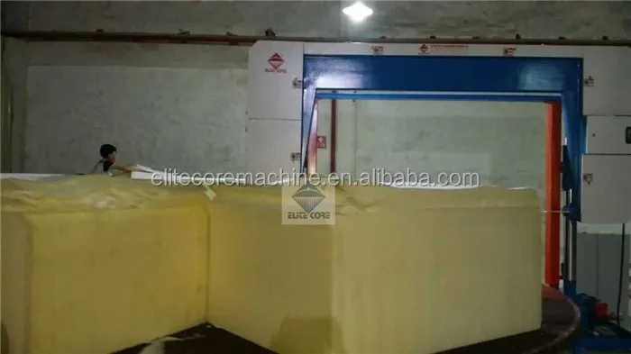 automatic mattress sponge machinery small thickness foam cutting machine