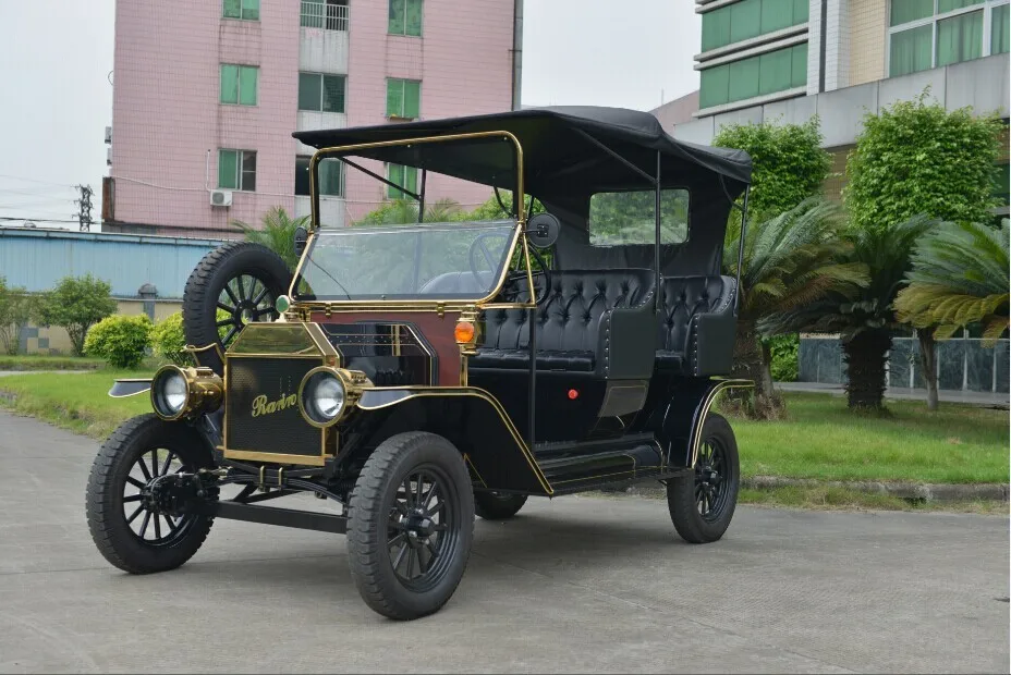 Китайская электрическая тележка для гольфа ручной работы для 5 пассажиров