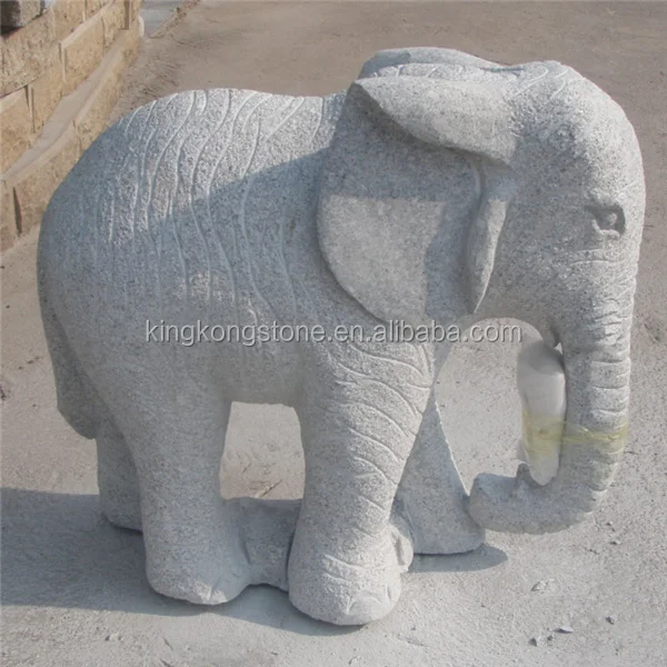 
Factory price elephant stone carving sculpture 