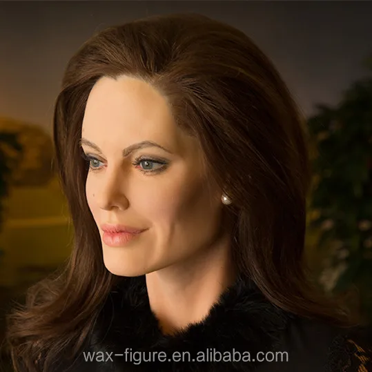 Top Quality Realistic life size Hollywood Famous Female silicon Wax Figure on alibaba