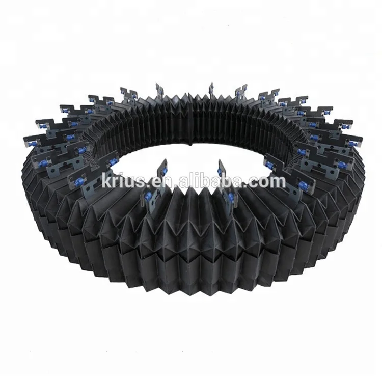 Изготовленный На Заказ пластиковый складной направляющий способ защиты гибкий гармошкой