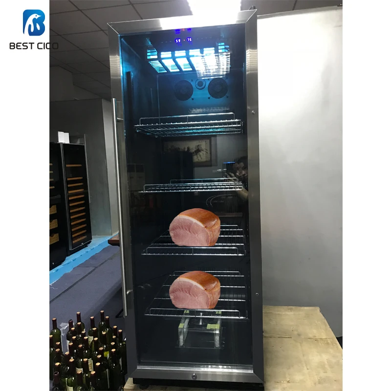 China Manufacturer Stainless Steel Dry Aging Product Meat Aging  Refrigerator DA-380A