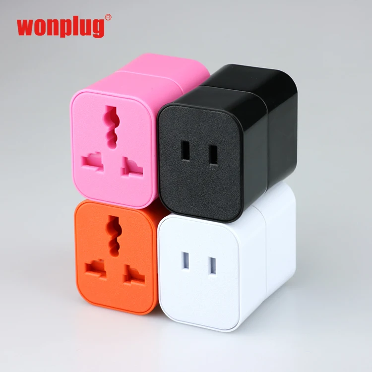 
Popular Multi-function Fashion 1 year guarantee fashion type birthday gifts for girl child CE ROHS approval wonplug universal travel adaptor with case