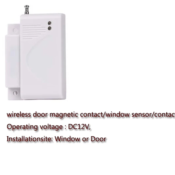 Новый новый новый беспроводной gsm магнитный датчик двери сигнализация для охранной
