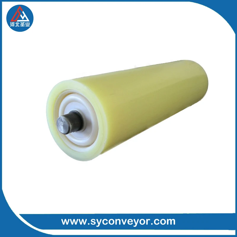
corrosion resistant belt conveyor nylon roller 