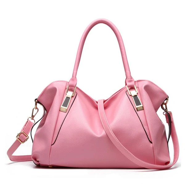 CB005 Fashion designer import soft leather big capacity women bag pu handbag