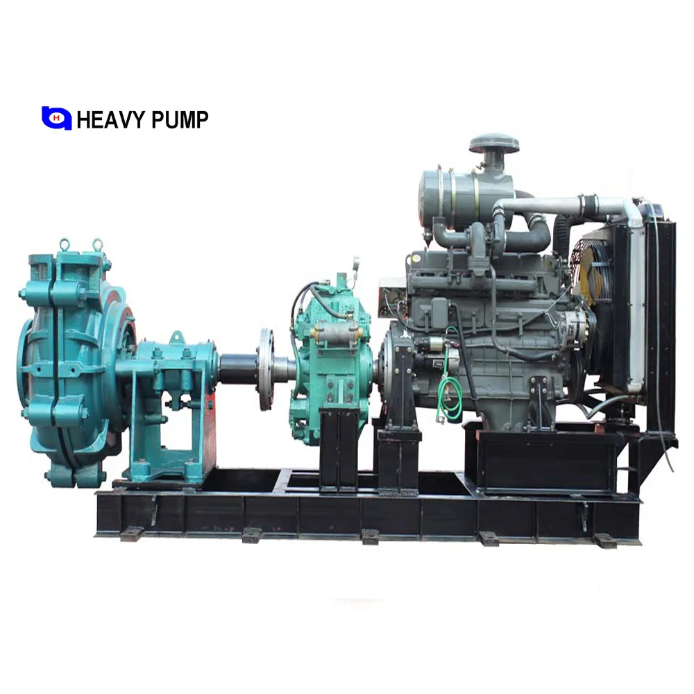 high chrome alloy metal strong coal slurry pump in mining industry HS slurry pump
