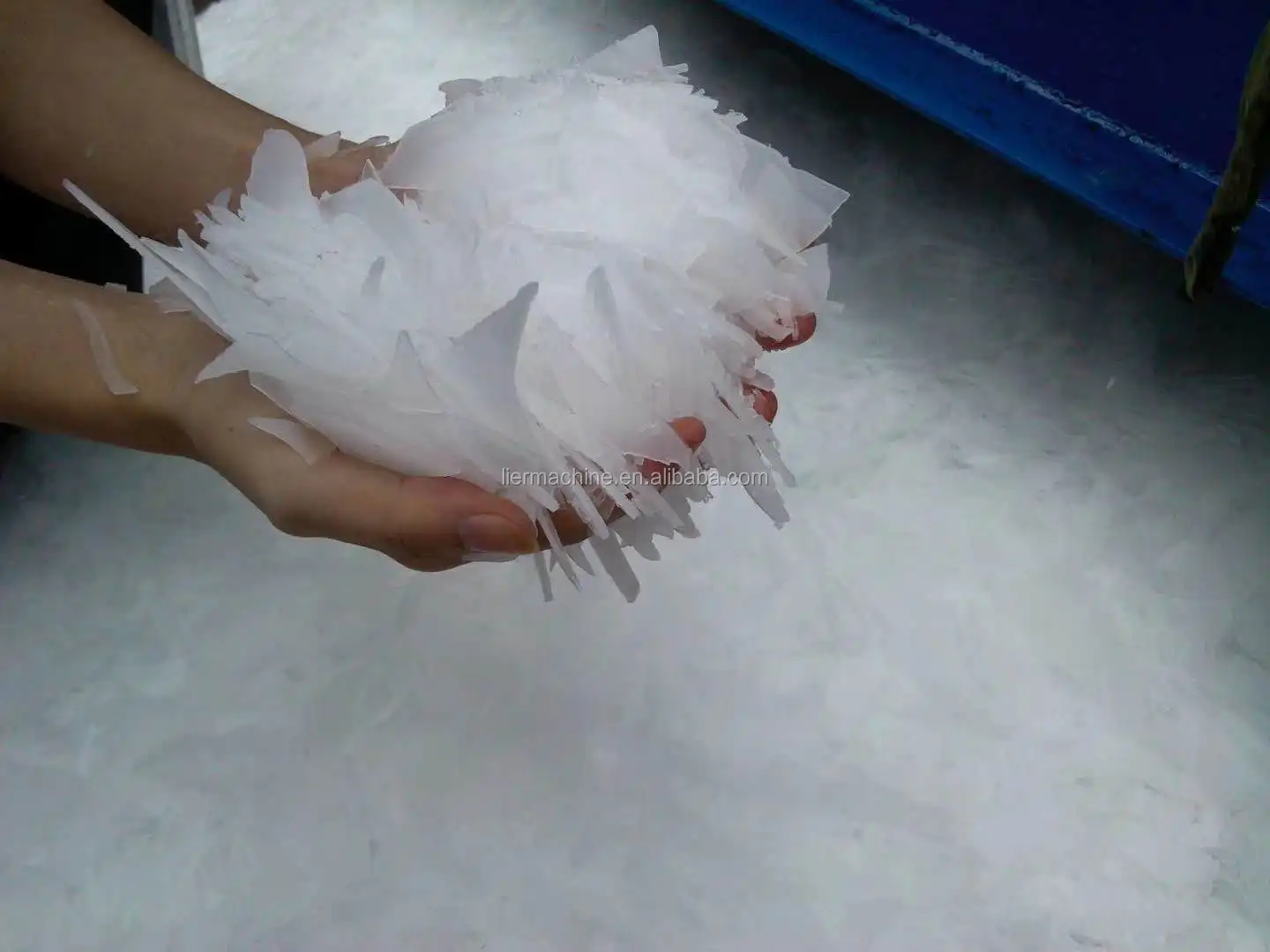 
LIER seafood equipment flake ice maker machine for fish 15 tons 