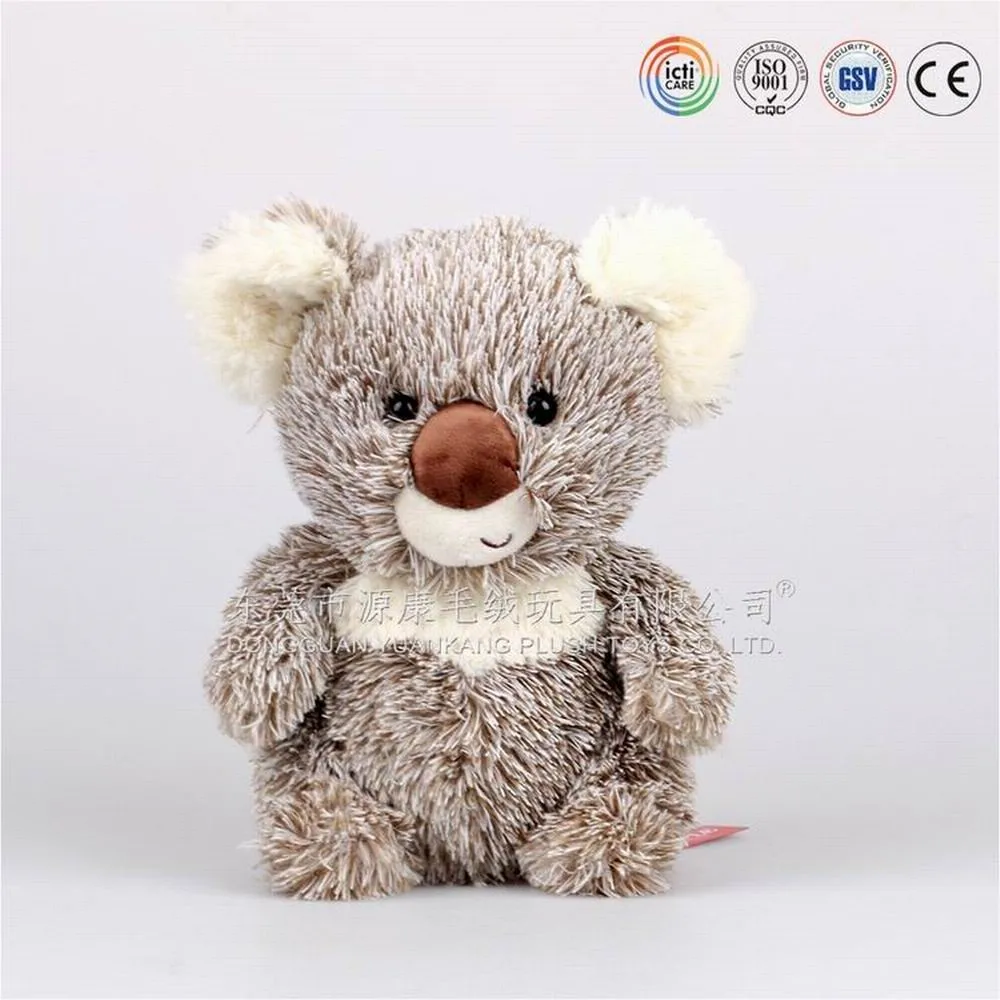 Sedex audited factory stuffed plush toy custom talking doll with sound chip voice box