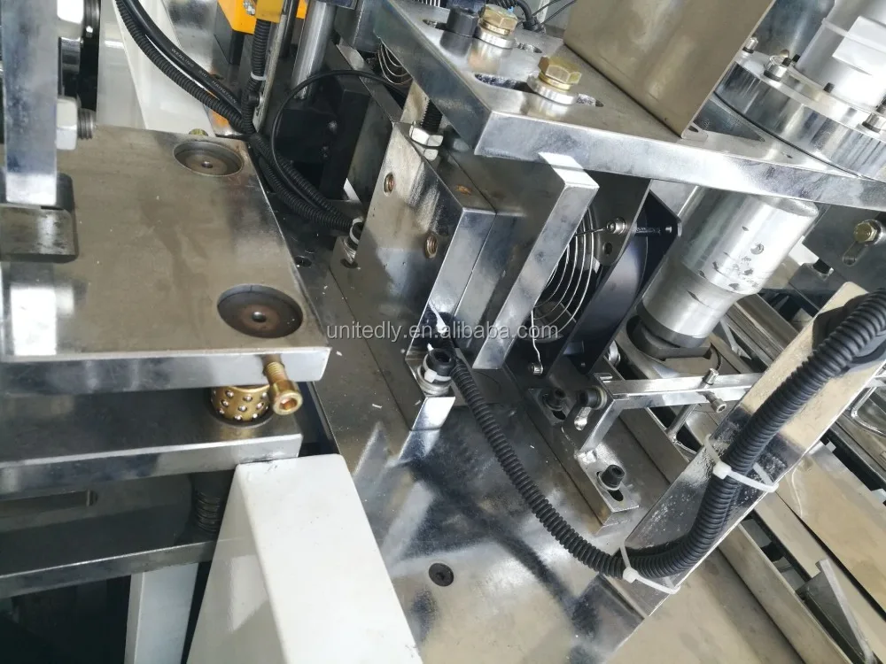 automatic coffee paper cup with handle making machine